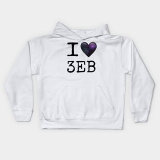 I 💜 3EB Kids Hoodie